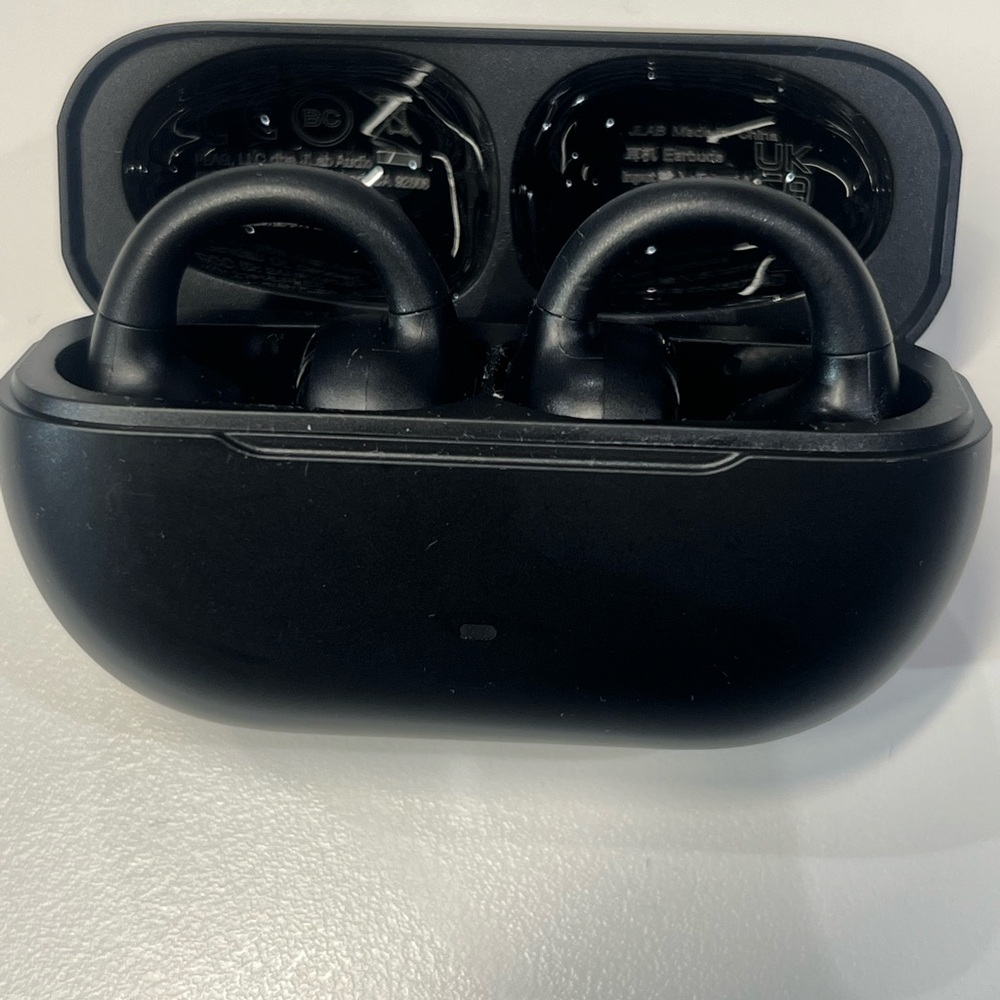 Black Earbud Headphones